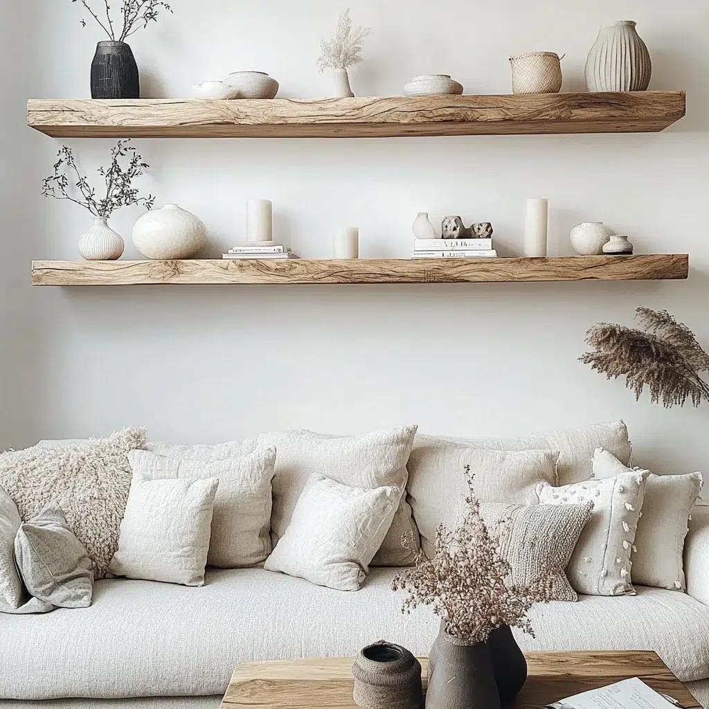 DIY Scandinavian Floating Shelves preview