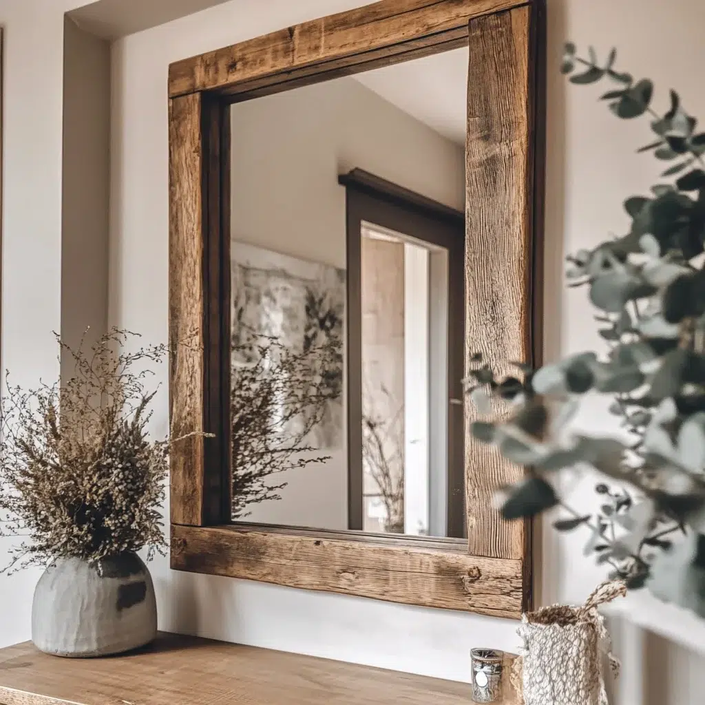 How to Make a DIY Mirror Frame from Wood Scraps Recipes Time
