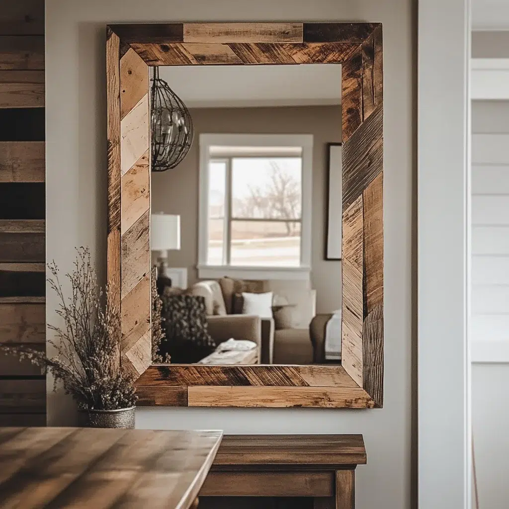 How to Make a DIY Mirror Frame from Wood Scraps Recipes Time