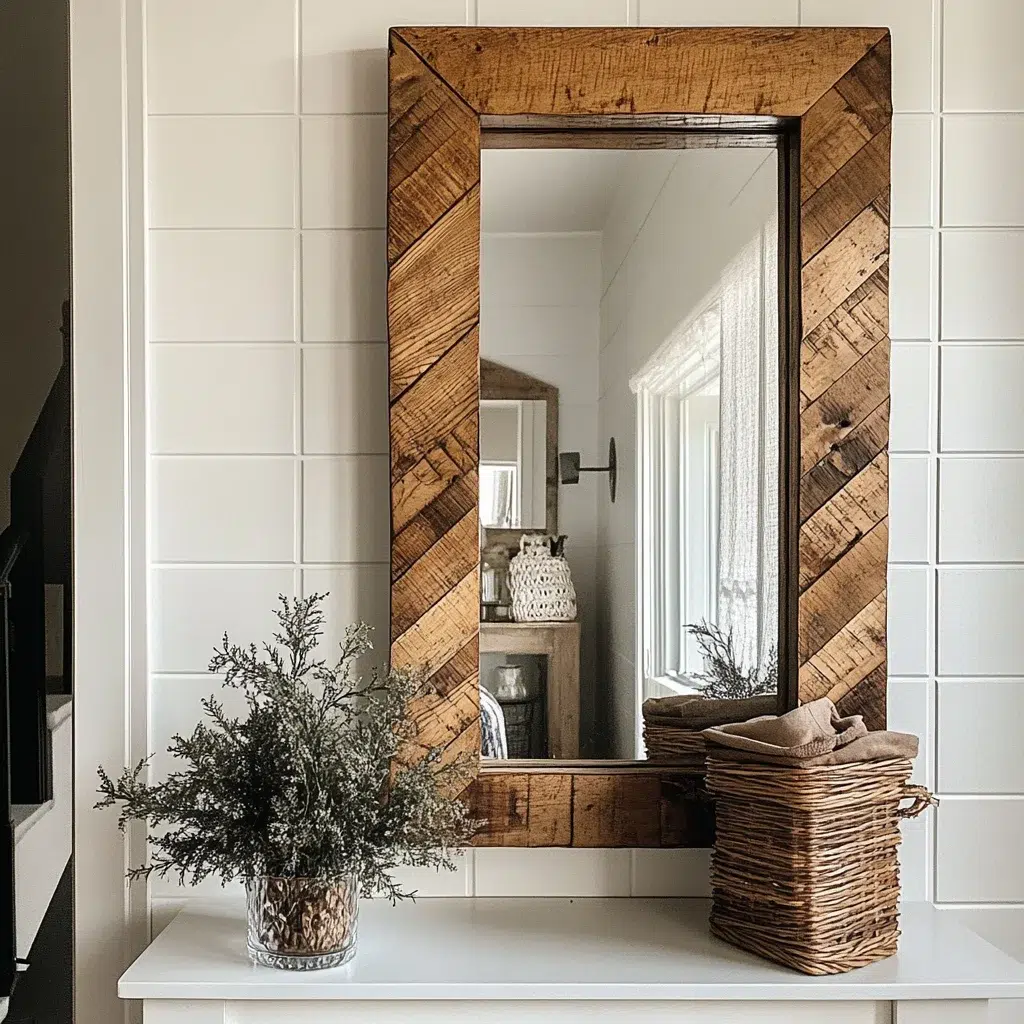 How to Make a DIY Mirror Frame from Wood Scraps Recipes Time