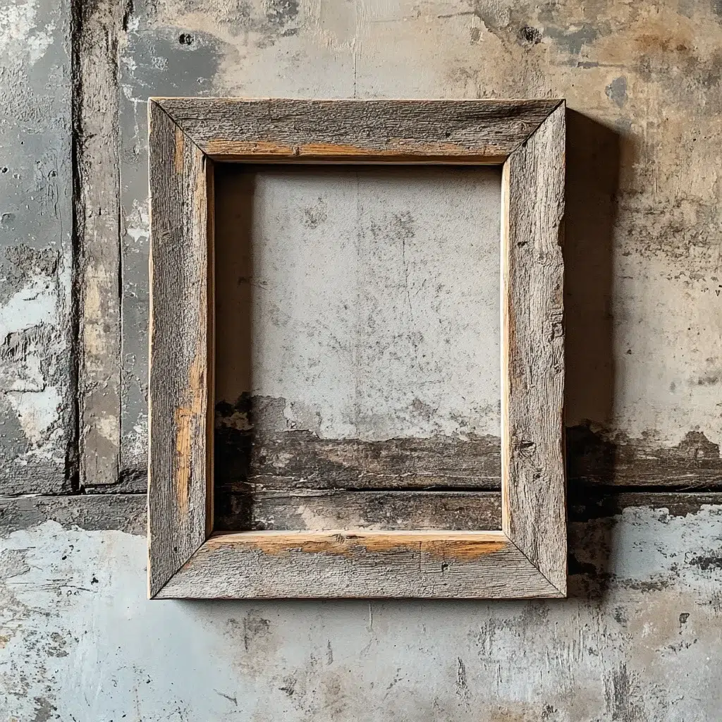DIY Picture Frame from Reclaimed Wood Recipes Time