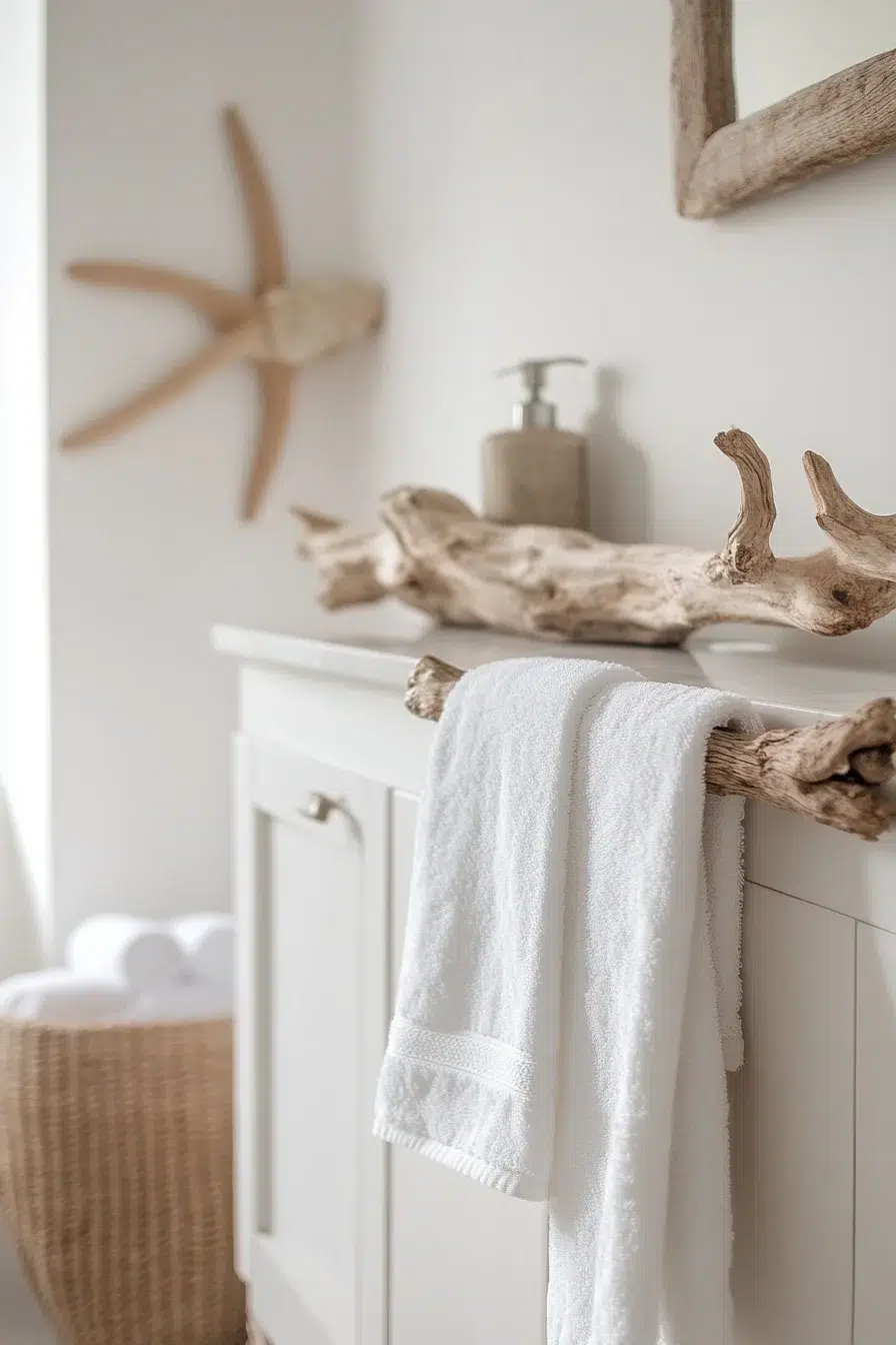 Driftwood Towel Rack main image 0